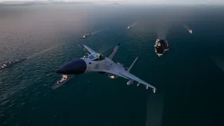 Скриншот 1 к игре J15 Jet Fighter VR (歼15舰载机)