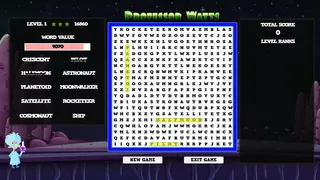 Скриншот 1 к игре Professor Watts Word Search: Space Voyage