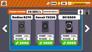 Скриншот 4 к игре Bitcoin Mining Tycoon