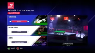 Скриншот 6 к игре Snooker 19