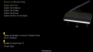 Скриншот 2 к игре Pitch Perfect Ear Training