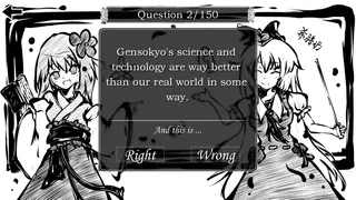 Скриншот 2 к игре 东方试闻广纪 ~ Perfect Memento of Touhou Question