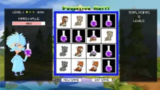 Скриншот 1 к игре Professor Watts Memory Match: Cute Animals