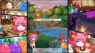 Скриншот 3 к игре Slime Age: Parody MMORPG Clicker