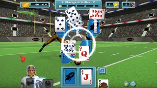 Скриншот 3 к игре Touch Down Football Solitaire