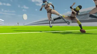 Скриншот 1 к игре Girl Rugby Dash