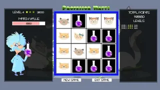 Скриншот 2 к игре Professor Watts Memory Match: Cats