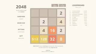 Скриншот 1 к игре 2048