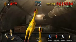 Скриншот 2 к игре Shooting Chicken Insanity Chickens