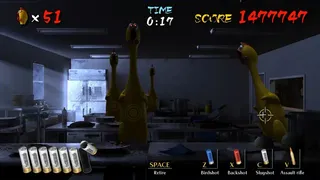 Скриншот 3 к игре Shooting Chicken Insanity Chickens