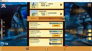 Скриншот 5 к игре Monster Clicker : Idle Halloween Strategy