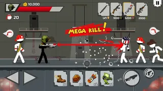 Скриншот 1 к игре Stickman Maverick : Bad Boys Killer
