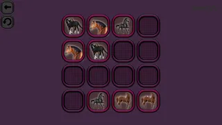 Скриншот 3 к игре Animals Memory: Horses