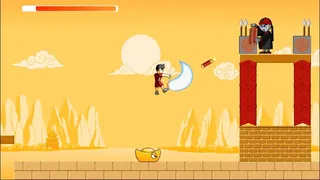 Скриншот 1 к игре Badminton Warrior (羽毛球勇士 中国新年版)