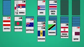 Скриншот 2 к игре Solitaire: Learn the Flags!