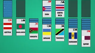 Скриншот 3 к игре Solitaire: Learn the Flags!