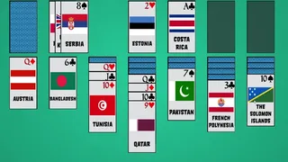 Скриншот 4 к игре Solitaire: Learn the Flags!
