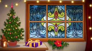 Скриншот 3 к игре Glass Painting: Winter Art