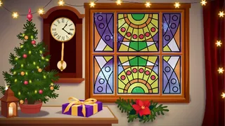 Скриншот 4 к игре Glass Painting: Winter Art
