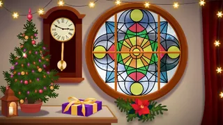Скриншот 5 к игре Glass Painting: Winter Art