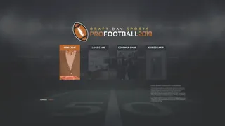 Скриншот 1 к игре Draft Day Sports: Pro Football 2019