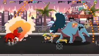 Скриншот 4 к игре DAMNOSAUR