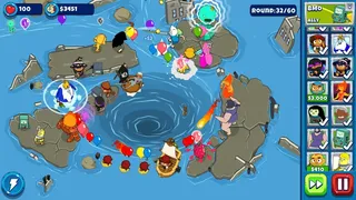 Скриншот 1 к игре Bloons Adventure Time TD