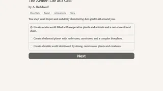 Скриншот 1 к игре The Aether: Life as a God
