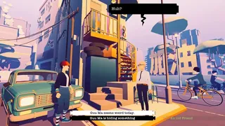 Скриншот 1 к игре Road to Guangdong - Сюжетная инди-игра о путешествиях с симулятором вождения