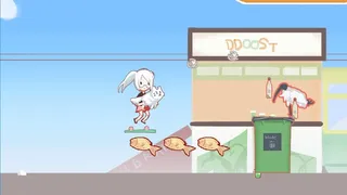 Скриншот 2 к игре 持猫少女凯蒂/Kaidi, armed with a cat