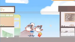 Скриншот 3 к игре 持猫少女凯蒂/Kaidi, armed with a cat