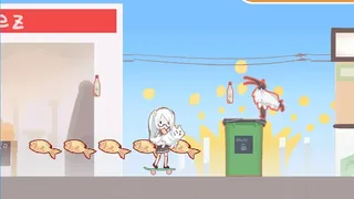 Скриншот 4 к игре 持猫少女凯蒂/Kaidi, armed with a cat