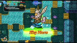 Скриншот 2 к игре Dragonfang - Drahn's Mystery Dungeon