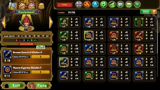 Скриншот 8 к игре Dragonfang - Drahn's Mystery Dungeon