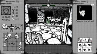Скриншот 1 к игре Drawngeon: Dungeons of Ink and Paper