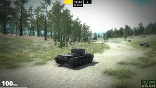 Скриншот 2 к игре Aussie Battler Tanks