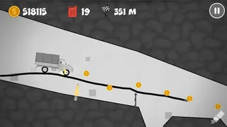 Скриншот 3 к игре Stickman Racer Road Draw 2