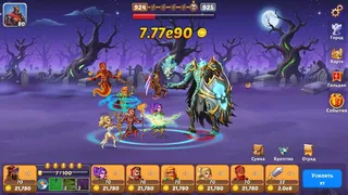 Скриншот 3 к игре " Firestone " фэнтези кликер РПГ онлайн ММО
