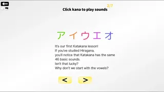 Скриншот 1 к игре Let's Learn Japanese! Katakana