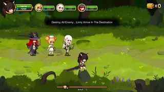 Скриншот 5 к игре Treasure chest Corps-結界を維持するため、魔物を退治した