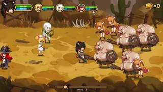 Скриншот 6 к игре Treasure chest Corps-結界を維持するため、魔物を退治した
