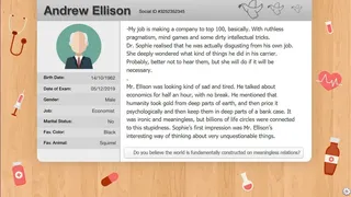 Скриншот 2 к игре The Psychiatrist: Major Depression