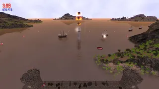 Скриншот 6 к игре Pirate Cannons AHOY!