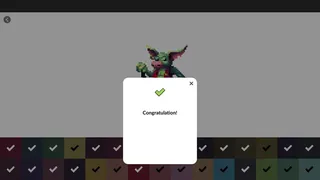 Скриншот 3 к игре Pixel Art Monster - Color by Number