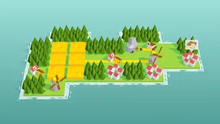 Скриншот 2 к игре Puzzle Pelago - A Drag & Drop Economy