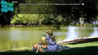 Скриншот 1 к игре BRG's Alice in Wonderland Visual Novel