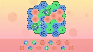 Скриншот 1 к игре Aurora Hex - Pattern Puzzles