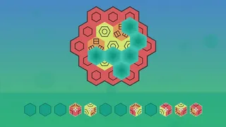 Скриншот 2 к игре Aurora Hex - Pattern Puzzles
