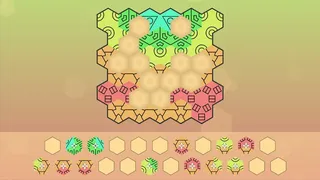 Скриншот 3 к игре Aurora Hex - Pattern Puzzles