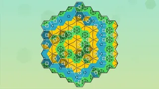 Скриншот 6 к игре Aurora Hex - Pattern Puzzles
